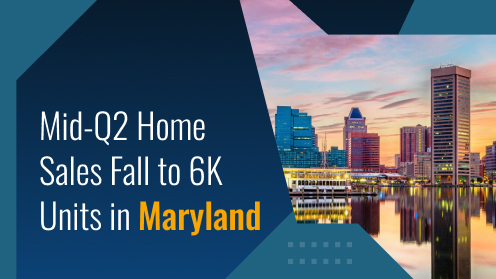 Mid-Q2 Home Sales Fall to 6K Units in Maryland